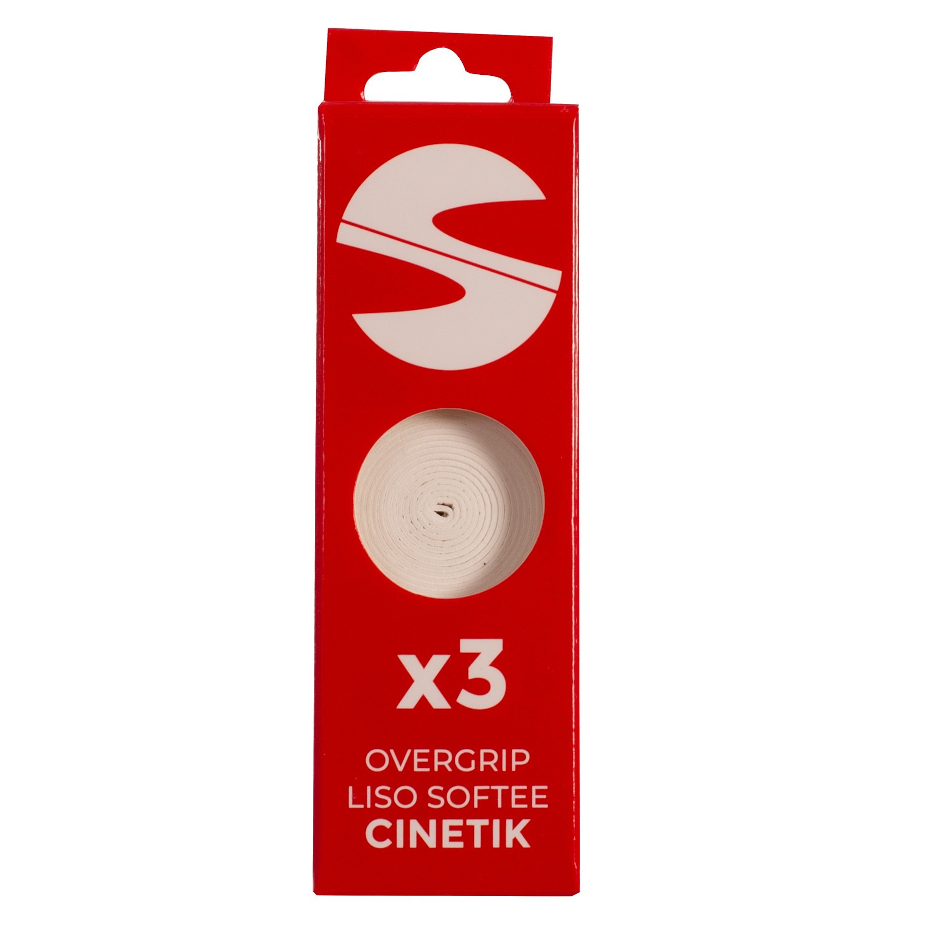 PACK 3 OVERGRIPS LISOS SOFTEE CINETIK