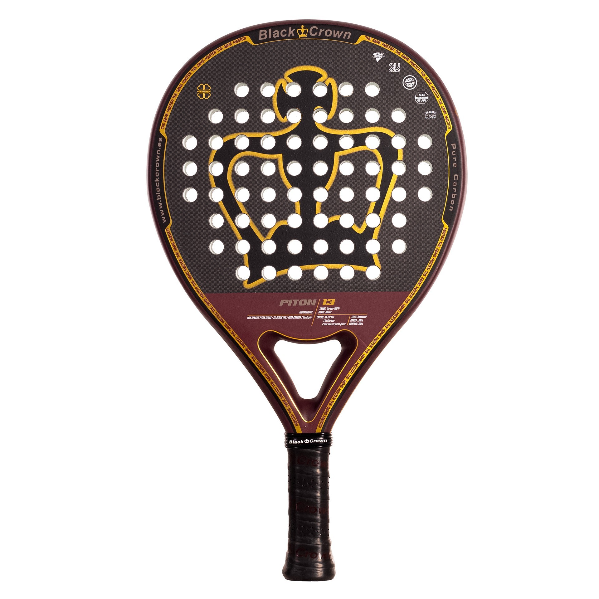 PALA DE PÁDEL BLACK CROWN PITON 13