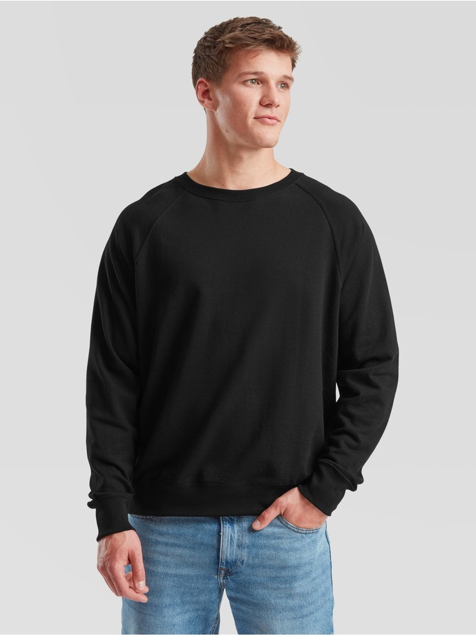 SUDADERA FRUIT OF THE LOOM LIGHTWEIGHT RAGLAN SWEAT
