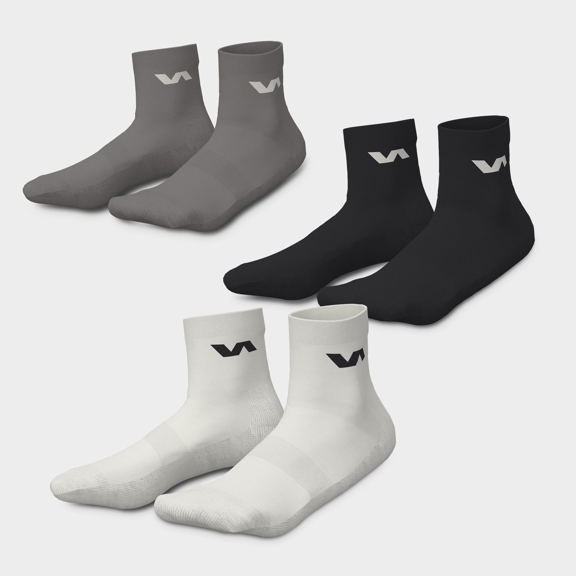 PACK DE 3 CALCETINES VARLION PRO GYM MEN