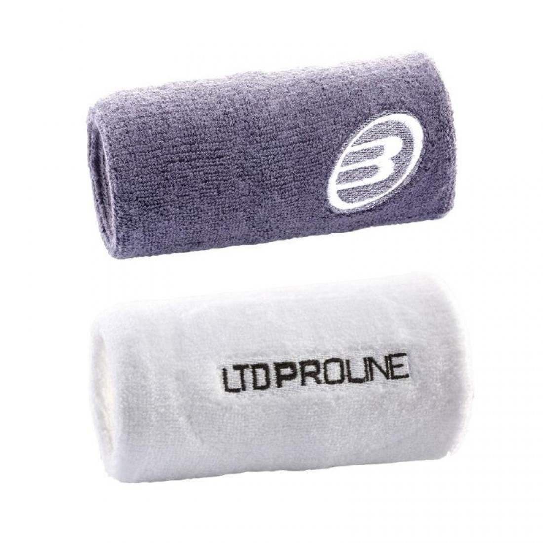 MUÑEQUERAS BULLPADEL BPMU24PR BLANCO AZUL SOMBRA
