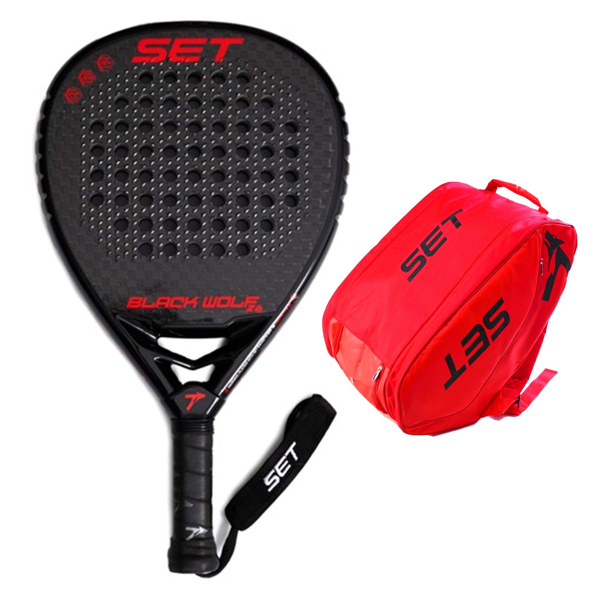 SET DE PÁDEL BLACK WOLF