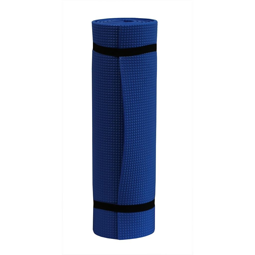 COLCHONETA CAMPING MONOCOLOR AZUL