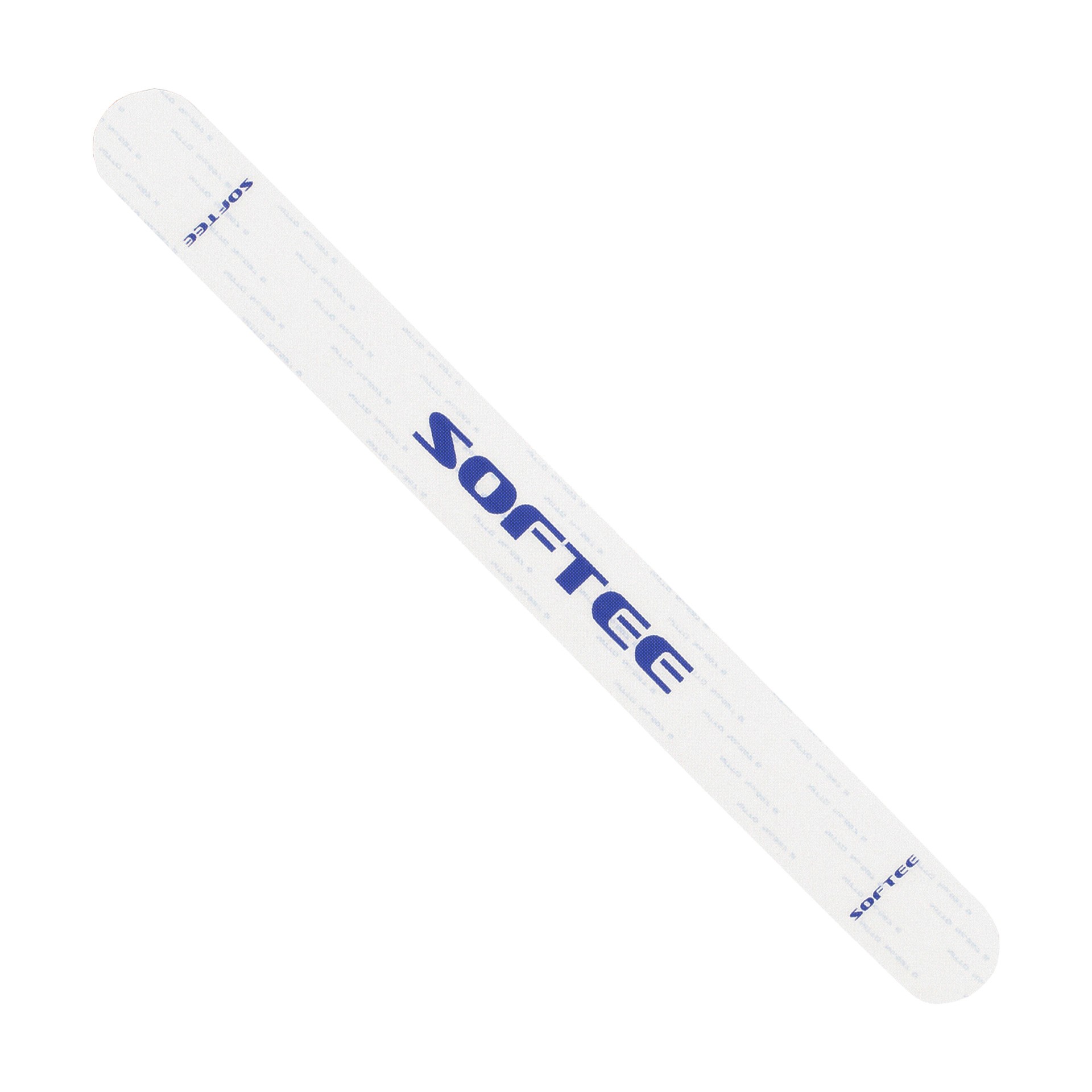 PROTECTOR DE PALA DE PÁDEL SOFTEE PADEL 1T REDONDO TRANSPARENTE AZUL
